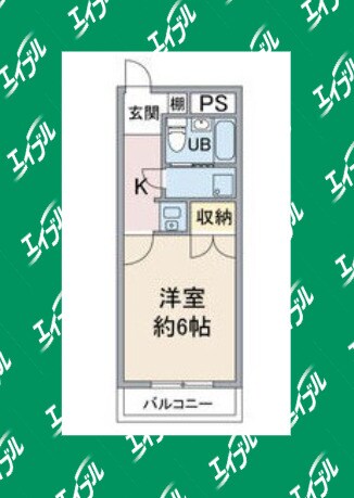 間取り図 グリーンアベニュー山手
