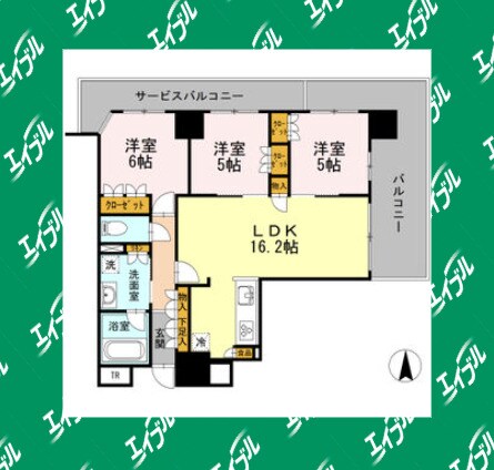 間取り図 プレミスト泉レジデンス