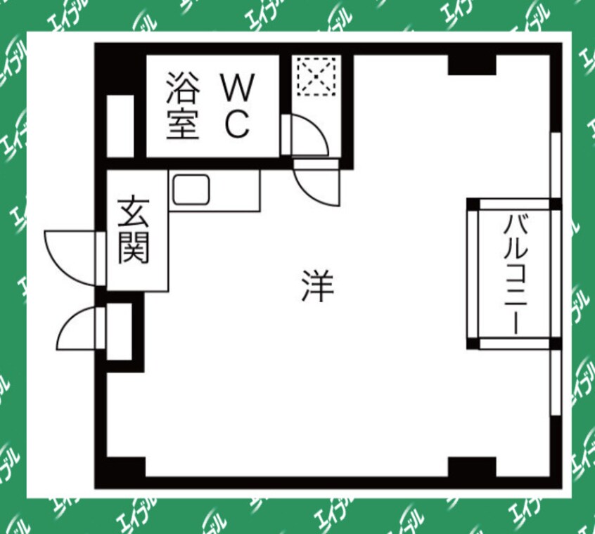 間取図 フィールドシティ新栄第1