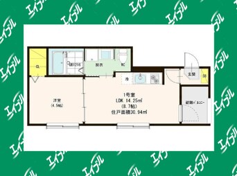 間取図 ハーモニーテラス中郷Ⅱ