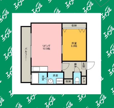 間取り図 エトワール白金