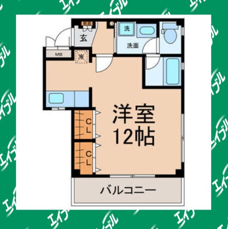 間取り図 メゾンハナブサ