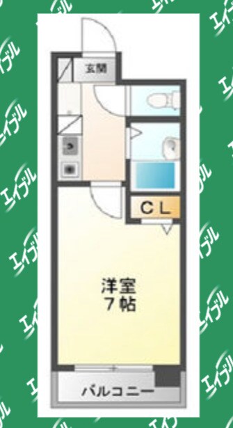 間取り図 エステート記念橋