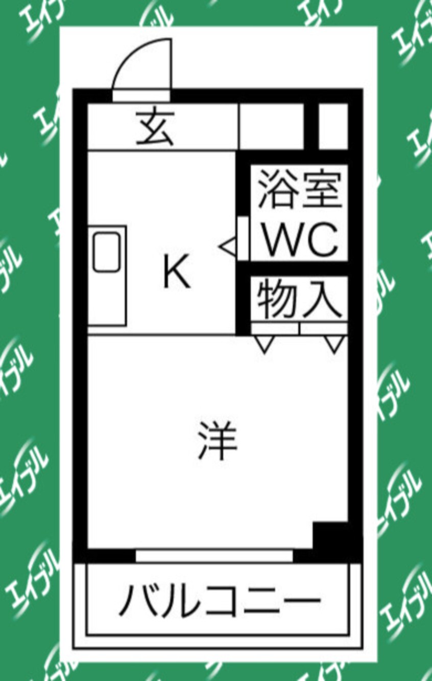 間取図 名古屋市営地下鉄東山線/栄駅 徒歩13分 8階 築36年