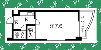 間取図 名古屋市営地下鉄東山線/栄駅 徒歩12分 3階 築36年