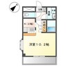 アーバンフォレスト 1Kの間取り