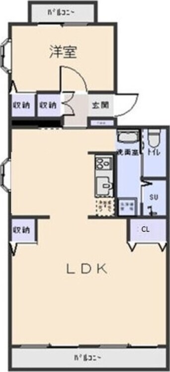 間取図 名鉄瀬戸線/東大手駅 徒歩5分 3階 築39年