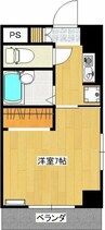ナビオ池下 1Kの間取り
