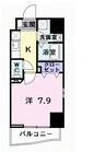 名鉄瀬戸線/清水駅 徒歩6分 9階 築17年 1Kの間取り