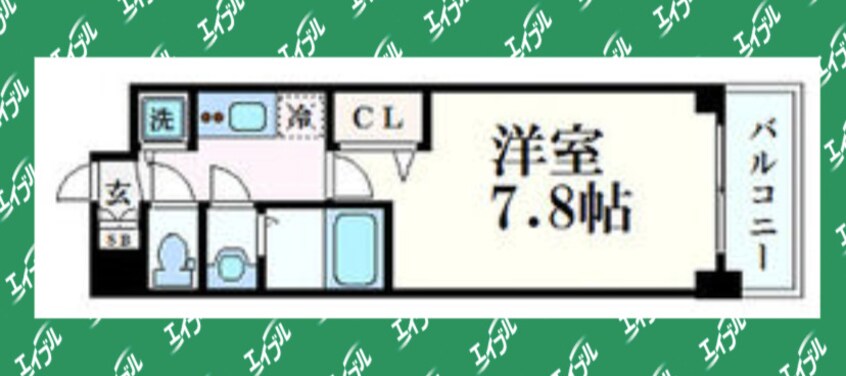 間取図 プレサンス丸の内雅殿