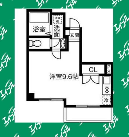 間取り図 リエス千代田橋