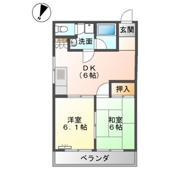 間取図 センタービレッジ