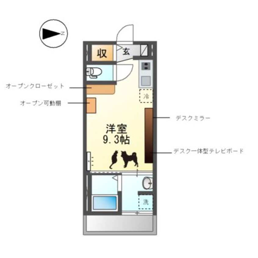 間取図 ソルチ歌里