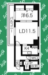 名古屋市営地下鉄名城線/上前津駅 徒歩1分 10階 築25年 1LDKの間取り
