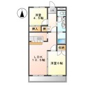 エスポアロイヤルの間取図