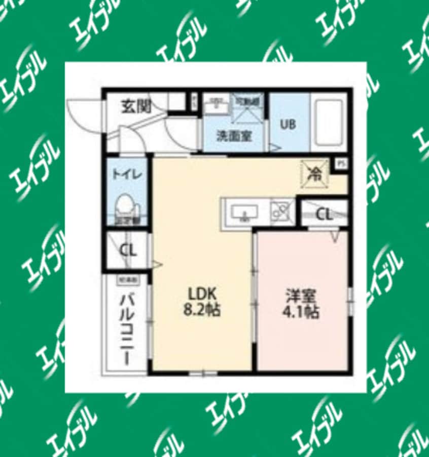 間取図 名古屋市営地下鉄東山線/高畑駅 徒歩6分 2階 1年未満