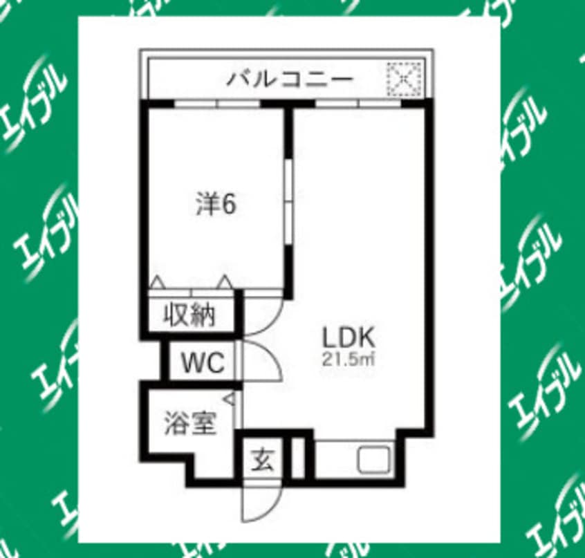 間取図 第一螺貝ビル