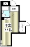 ラフィネ新栄 1Rの間取り