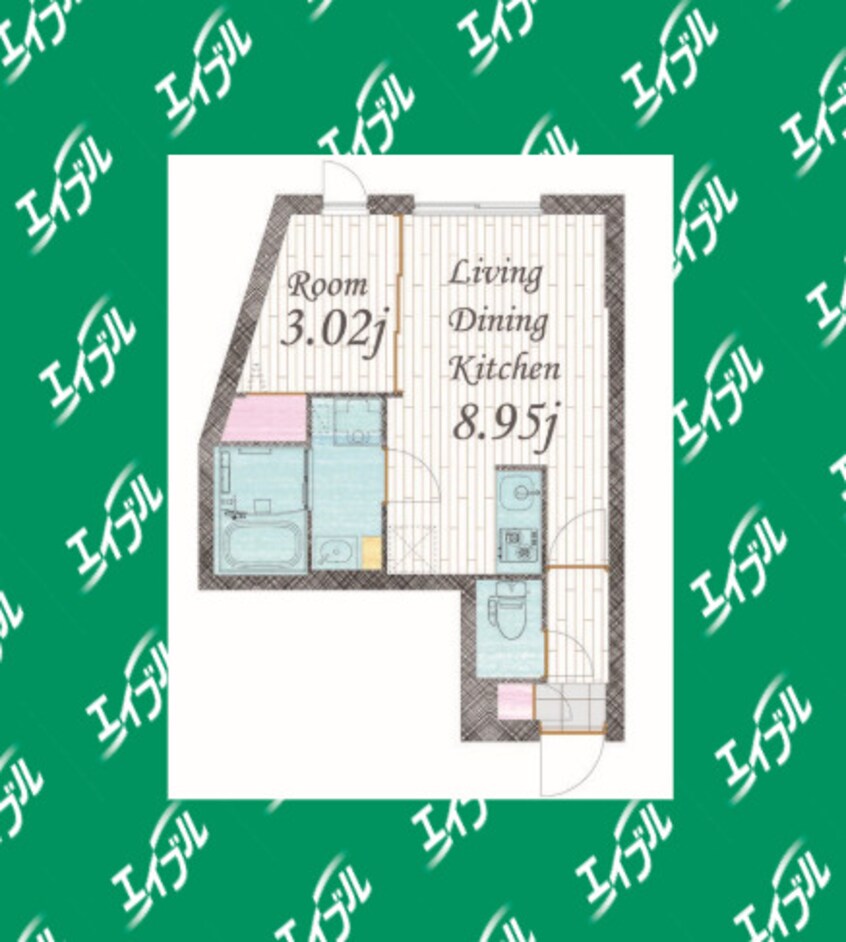 間取図 quador車道