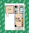 Add  Wistaria 1 1Rの間取り