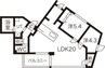 COULEURS GRAND 2LDKの間取り