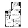 名古屋市営地下鉄名城線/久屋大通駅 徒歩9分 4階 築21年 1LDKの間取り