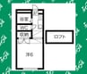 名鉄常滑線・空港線/太田川駅 徒歩29分 1階 築31年 1Kの間取り