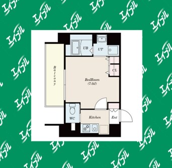 間取図 名古屋市営地下鉄鶴舞線/御器所駅 徒歩5分 6階 築5年