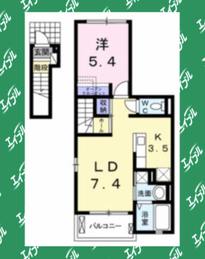 間取図 アニメート四季　Ⅱ