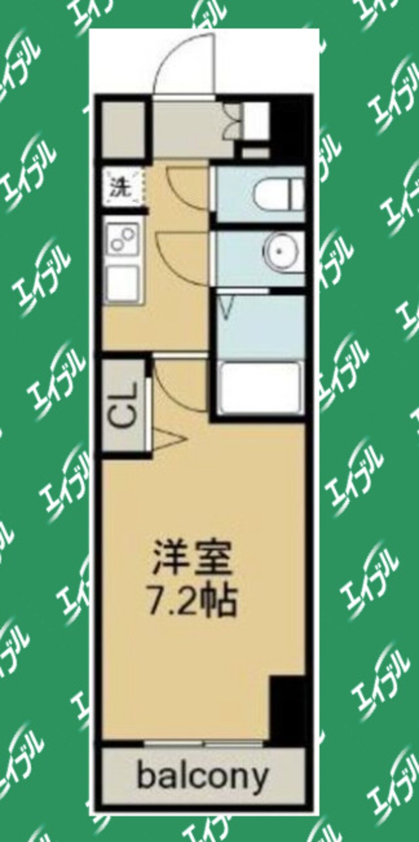 間取図 名古屋市営地下鉄東山線/新栄町駅 徒歩9分 5階 築4年