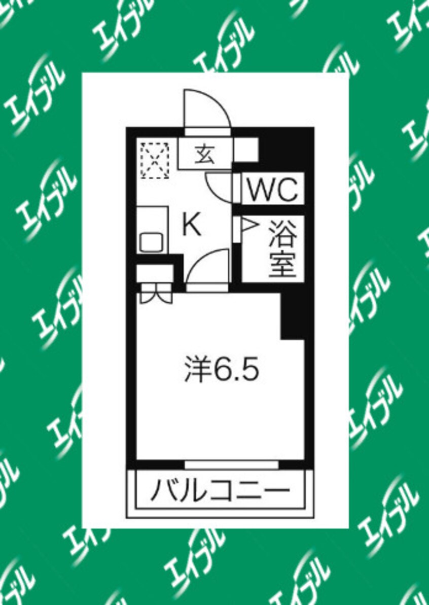 間取図 セントラルハイツ滝川