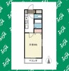 スクエア瑞穂南 1Kの間取り