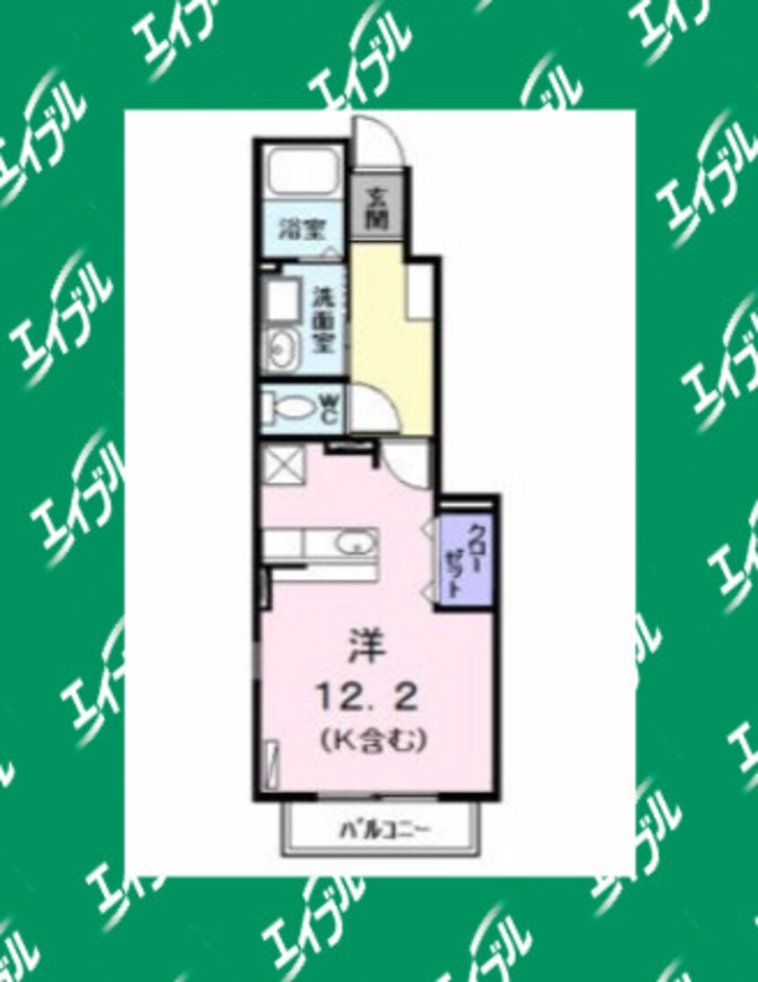 間取図 メゾンデイジー