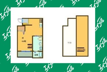 間取図 近鉄名古屋線/黄金駅 徒歩4分 2階 築10年