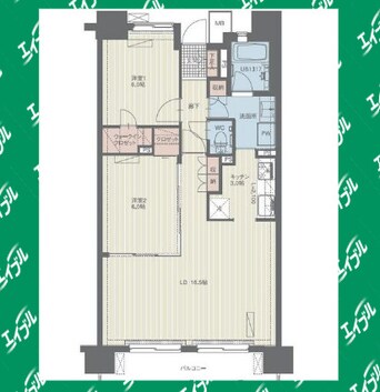間取図 グラン・アベニュー本郷