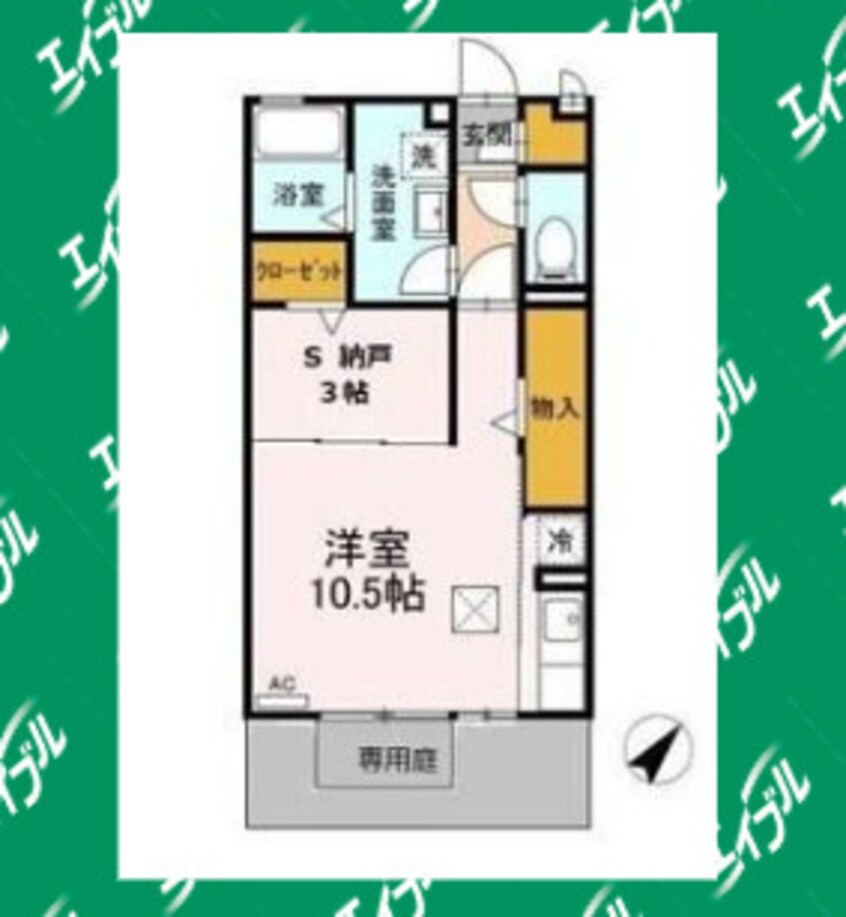 間取図 レセンテ鶴が沢Ⅱ