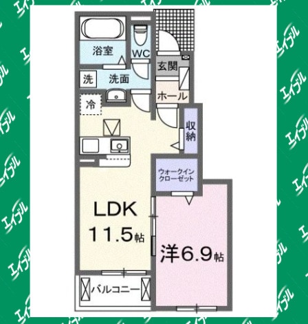 間取り図 ジュメルⅠ