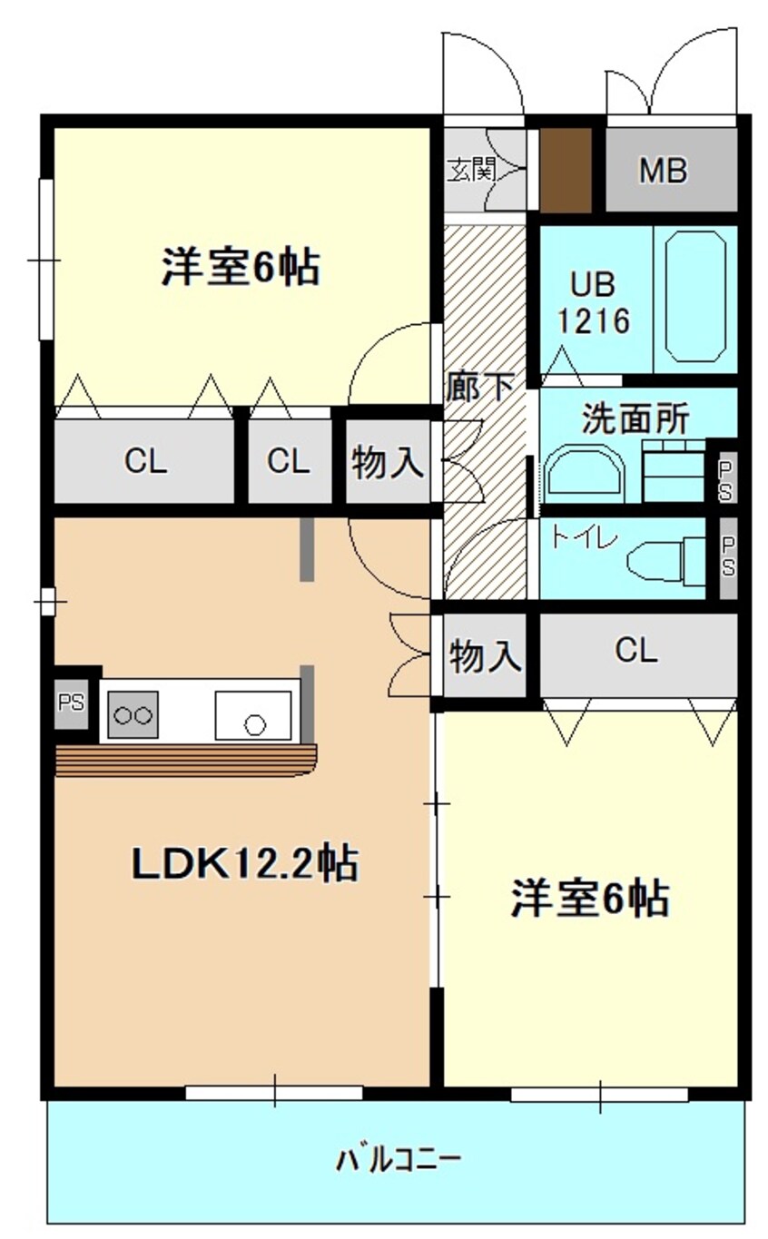 間取図 ミュラーユ