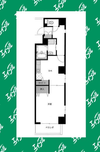 間取図 名古屋市営地下鉄東山線/今池駅 徒歩5分 9階 築21年