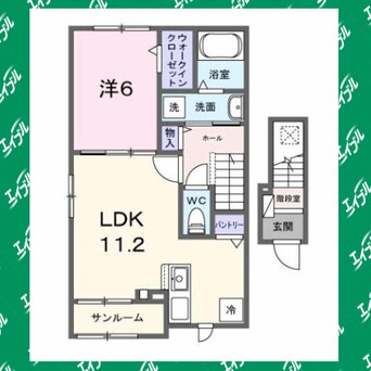 間取図 ラ・パーチェ　Ⅰ