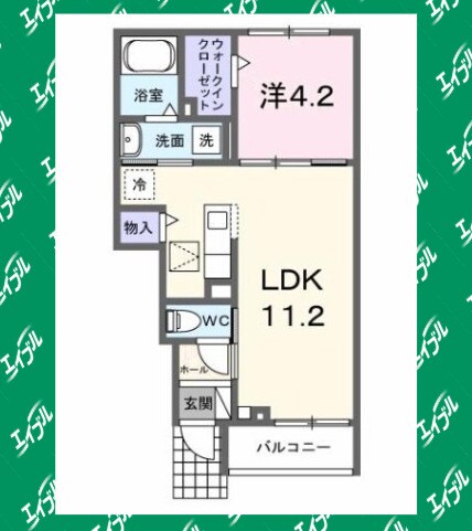 間取り図 ラ・パーチェ　Ⅰ