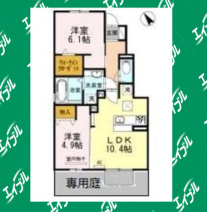 間取図 Chouette　A棟