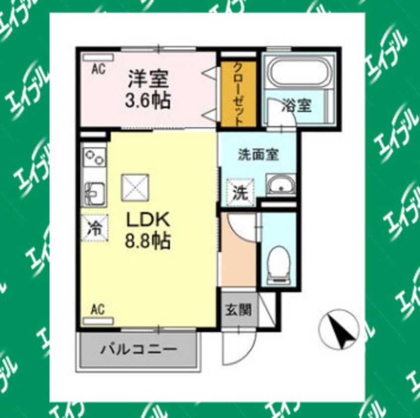 間取図 ルミエール