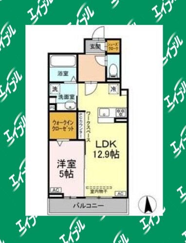 間取り図 グレイスカメリア
