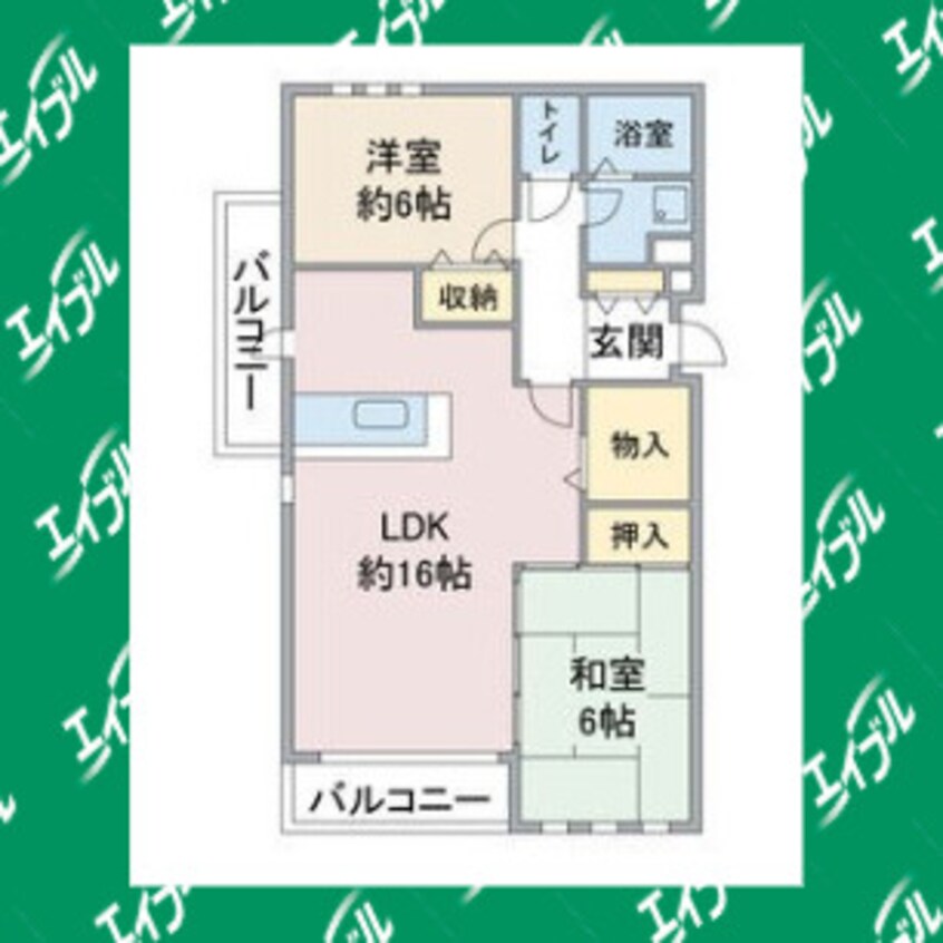 間取図 セントラル上社