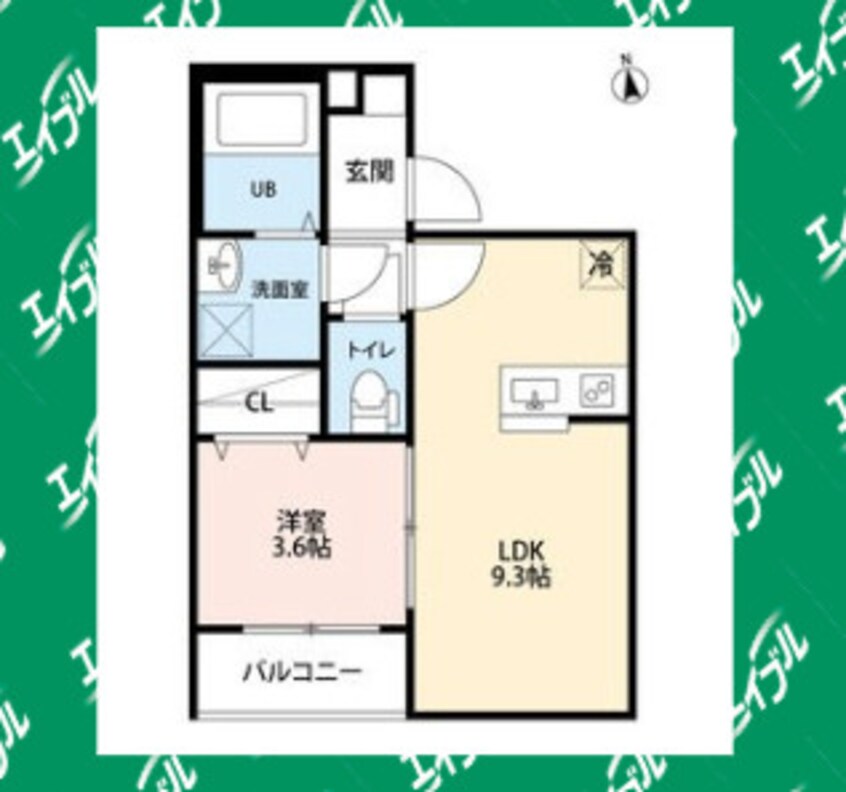 間取図 ウォーレン