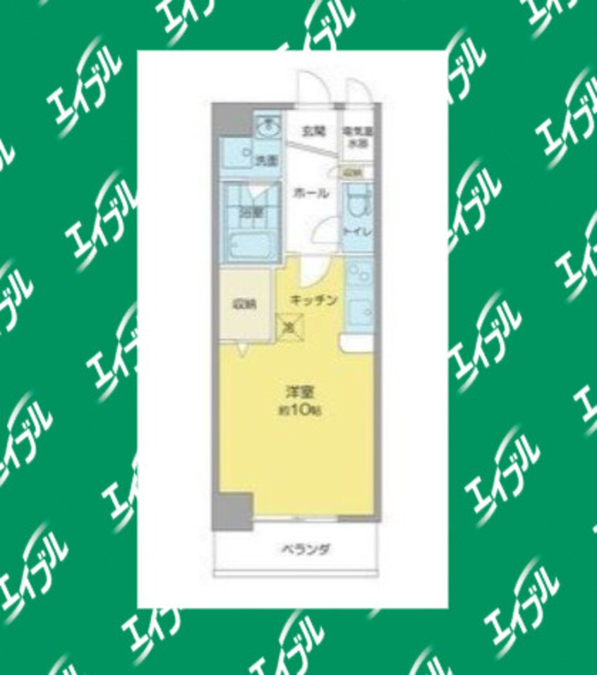 間取図 ラ・ミューズ1101