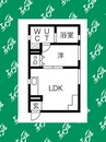 名古屋臨海高速鉄道<あおなみ線>/ささしまライブ駅 徒歩9分 3階 築6年 1LDKの間取り