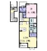 名古屋市営地下鉄東山線/岩塚駅 徒歩6分 2階 築14年 1LDKの間取り