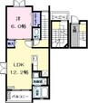 東海道本線/尾頭橋駅 徒歩11分 3階 築12年 1LDKの間取り